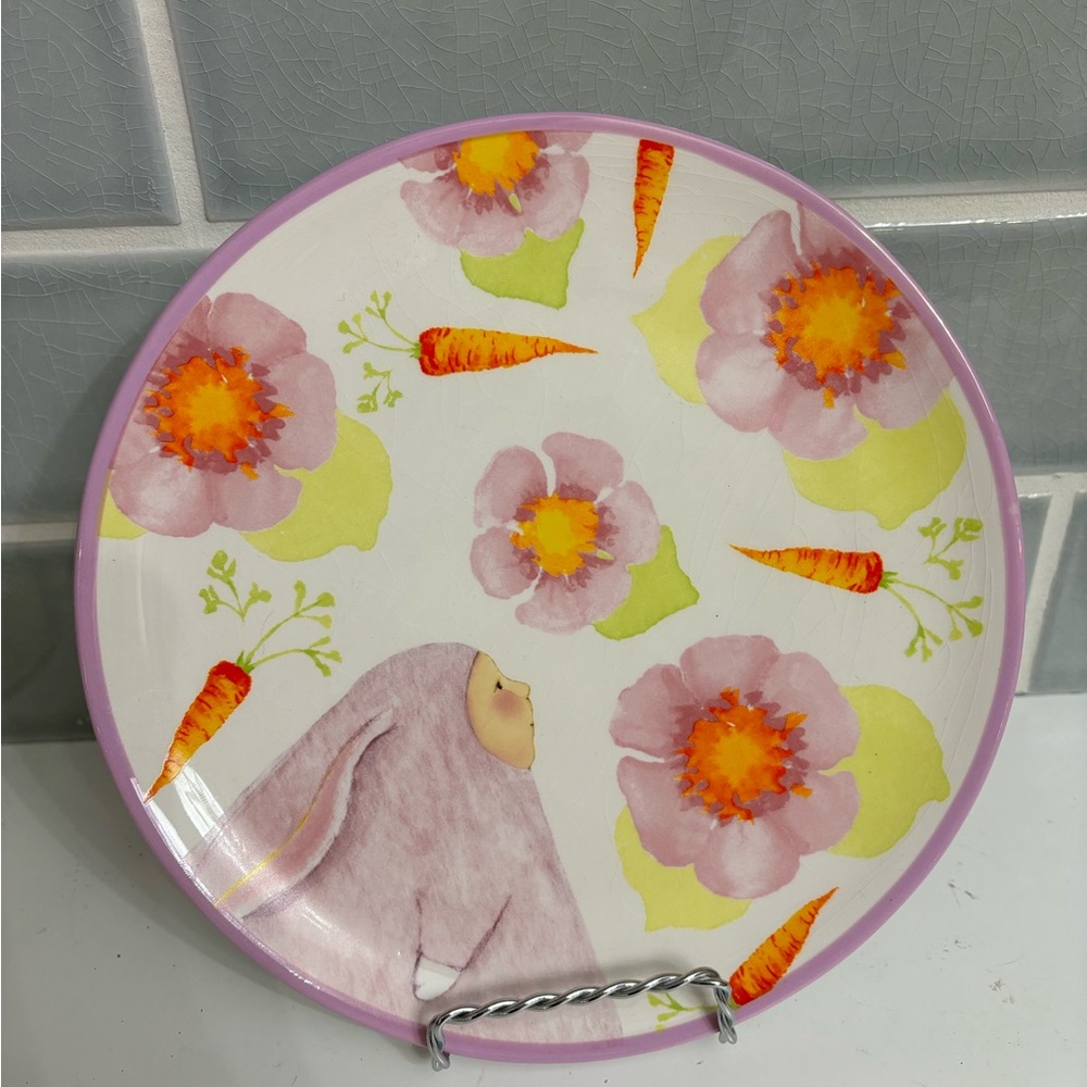 MacKenzie-Childs Patience Brewster Springtime plate